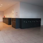 15 Extra-Large parcel boxes installed in an office building in Frankfurt